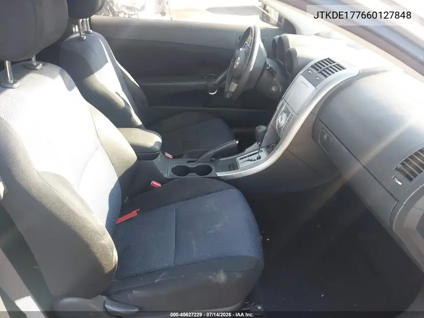 2006 Scion Tc VIN: JTKDE177660127848 Lot: 45627229