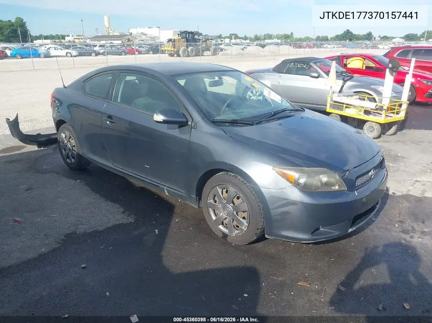 2007 Scion Tc VIN: JTKDE177370157441 Lot: 45360398