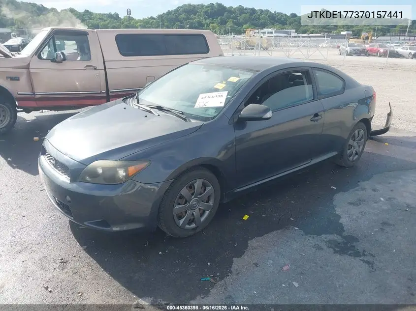 2007 Scion Tc VIN: JTKDE177370157441 Lot: 45360398