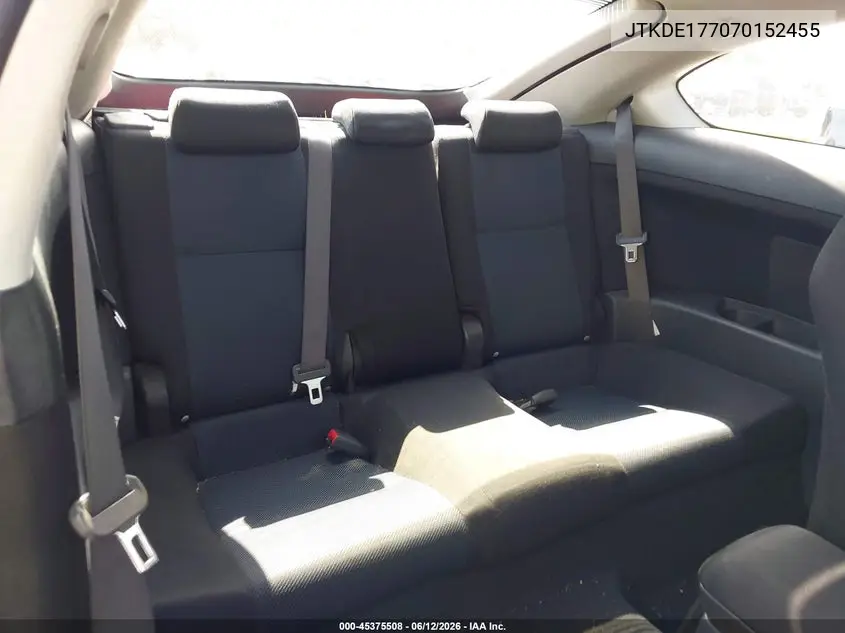 2007 Scion Tc VIN: JTKDE177070152455 Lot: 45375508
