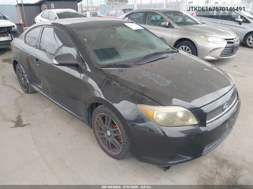 2007 Scion Tc VIN: JTKDE167570146491 Lot: 45535648
