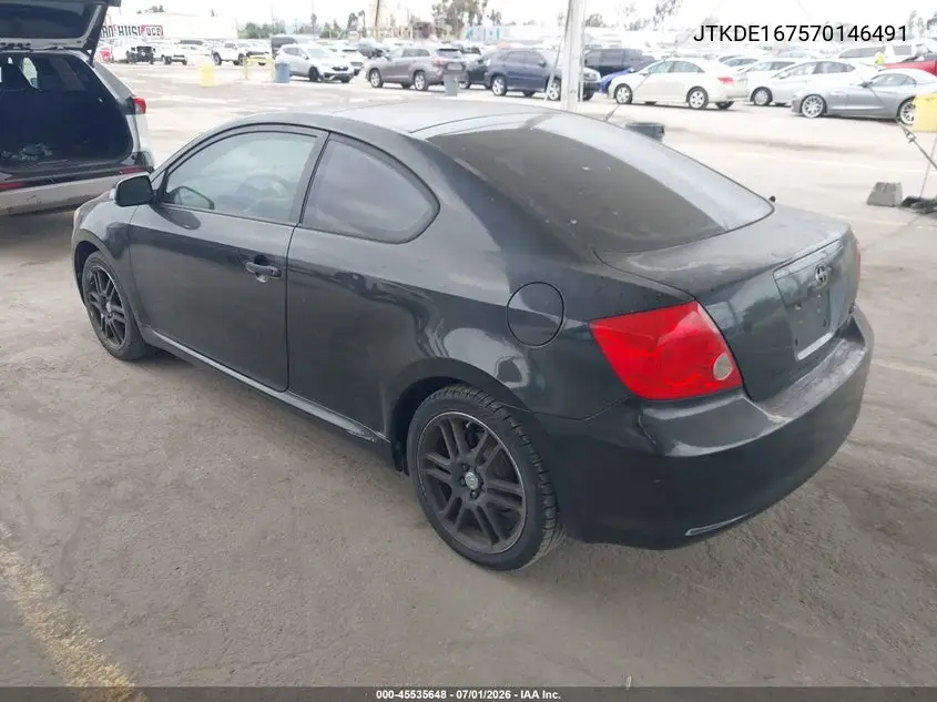 2007 Scion Tc VIN: JTKDE167570146491 Lot: 45535648