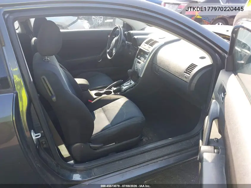2007 Scion Tc VIN: JTKDE177970220445 Lot: 45573079