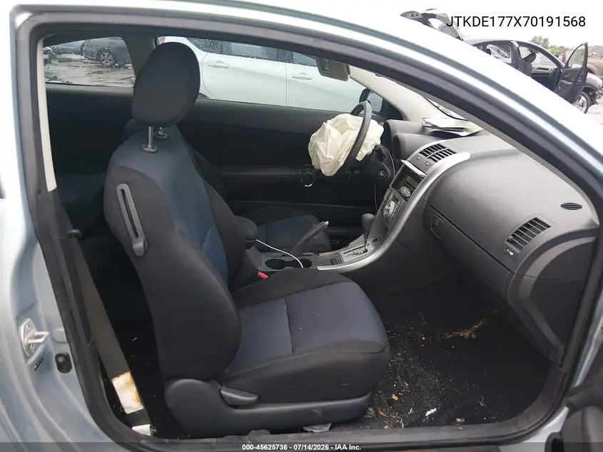 2007 Scion Tc VIN: JTKDE177X70191568 Lot: 45625736