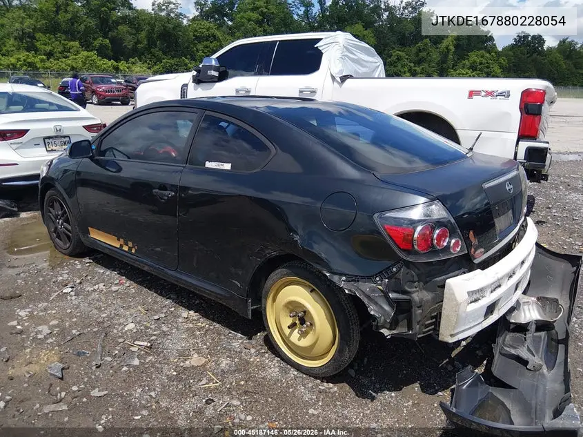 2008 Scion Tc VIN: JTKDE167880228054 Lot: 45187146