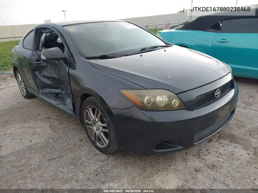 2008 Toyota Scion VIN: JTKDE167880238468 Lot: 45210827