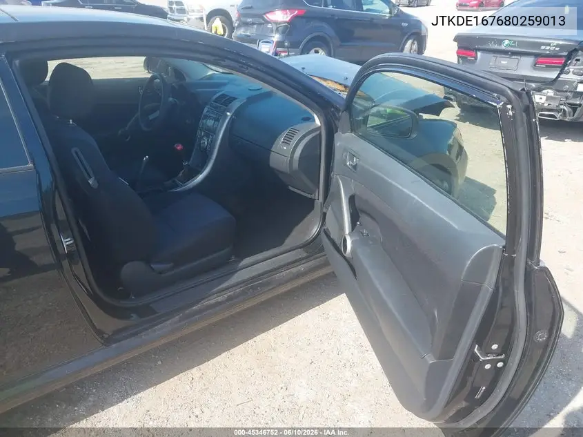 2008 Scion Tc VIN: JTKDE167680259013 Lot: 45346752