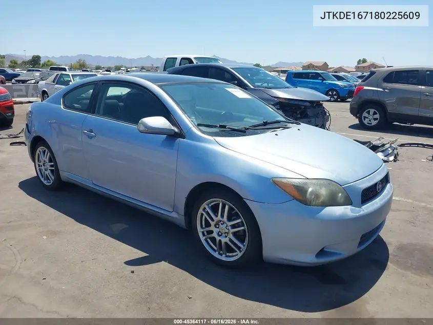 2008 Scion Tc VIN: JTKDE167180225609 Lot: 45364117
