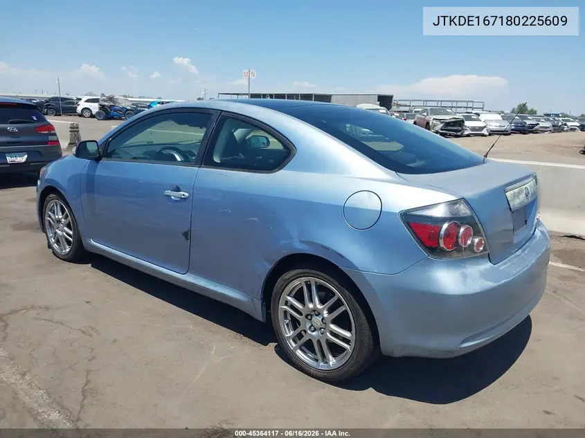 2008 Scion Tc VIN: JTKDE167180225609 Lot: 45364117