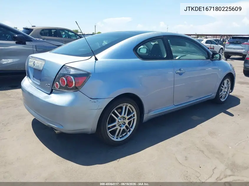 2008 Scion Tc VIN: JTKDE167180225609 Lot: 45364117