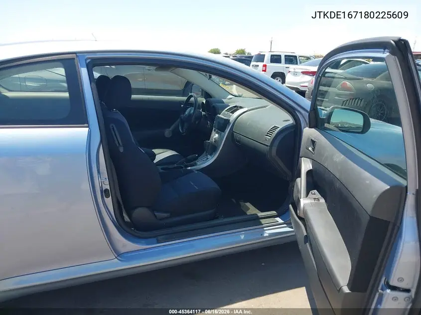 2008 Scion Tc VIN: JTKDE167180225609 Lot: 45364117