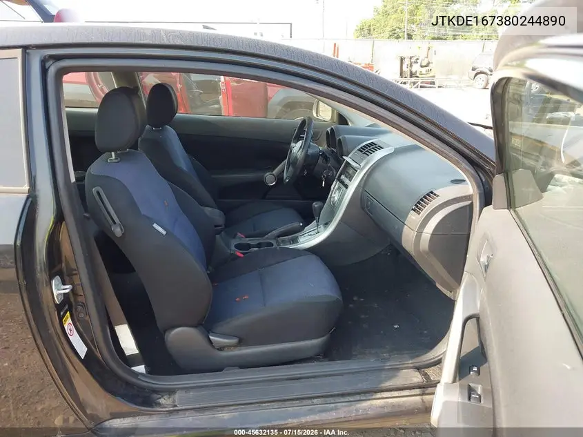 2008 Scion Tc VIN: JTKDE167380244890 Lot: 45632135