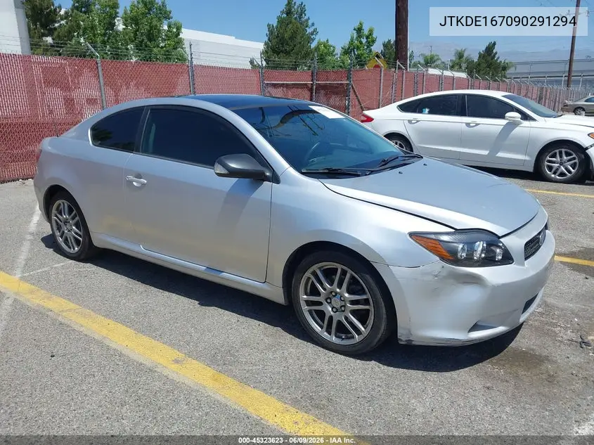 2009 Scion Tc VIN: JTKDE167090291294 Lot: 45323623