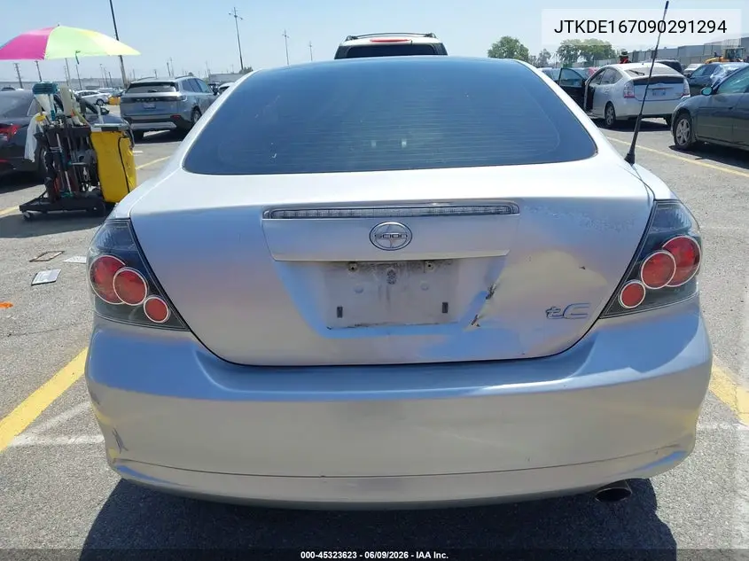 2009 Scion Tc VIN: JTKDE167090291294 Lot: 45323623