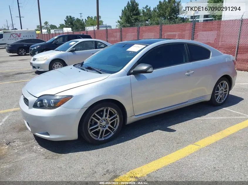 2009 Scion Tc VIN: JTKDE167090291294 Lot: 45323623