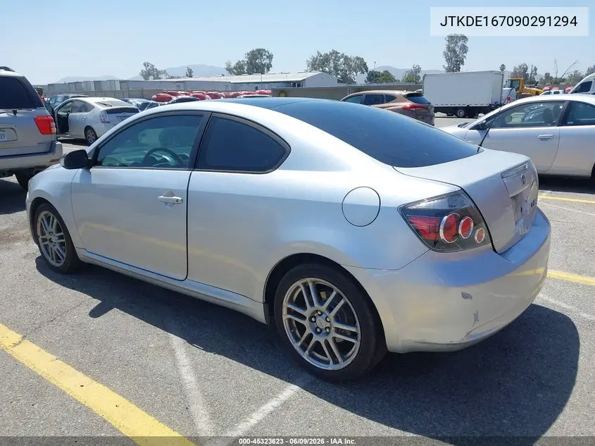 2009 Scion Tc VIN: JTKDE167090291294 Lot: 45323623