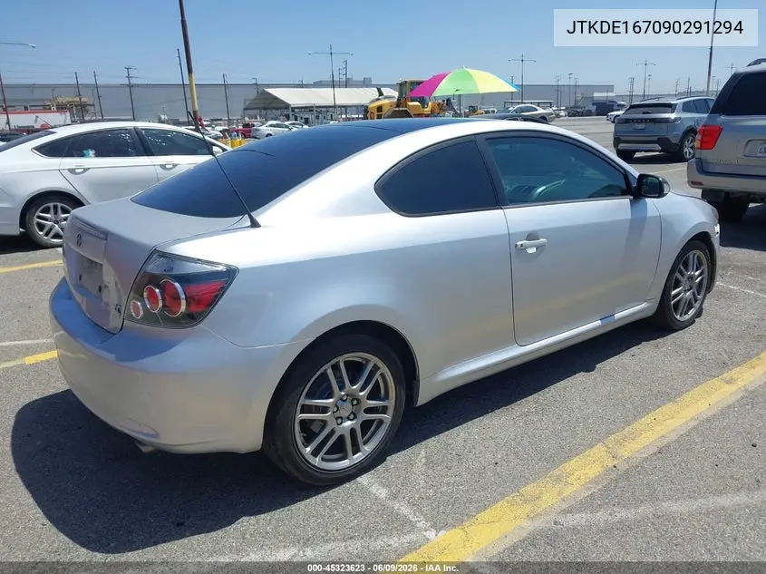 2009 Scion Tc VIN: JTKDE167090291294 Lot: 45323623