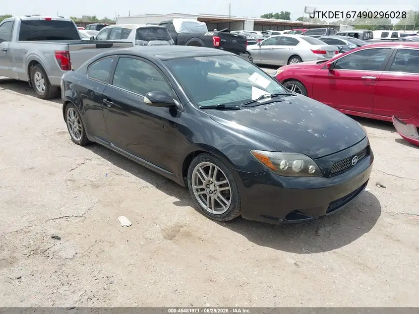 2009 Scion Tc VIN: JTKDE167490296028 Lot: 45481971