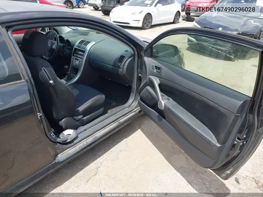 2009 Scion Tc VIN: JTKDE167490296028 Lot: 45481971