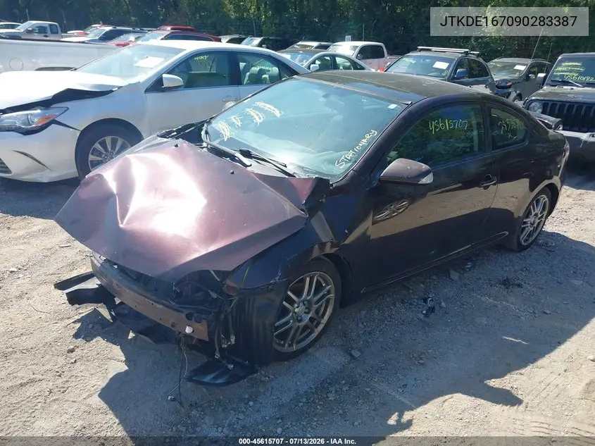 2009 Scion Tc VIN: JTKDE167090283387 Lot: 45615707