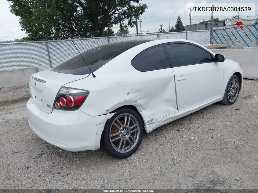 2010 Scion Tc VIN: JTKDE3B78A0304539 Lot: 45502412