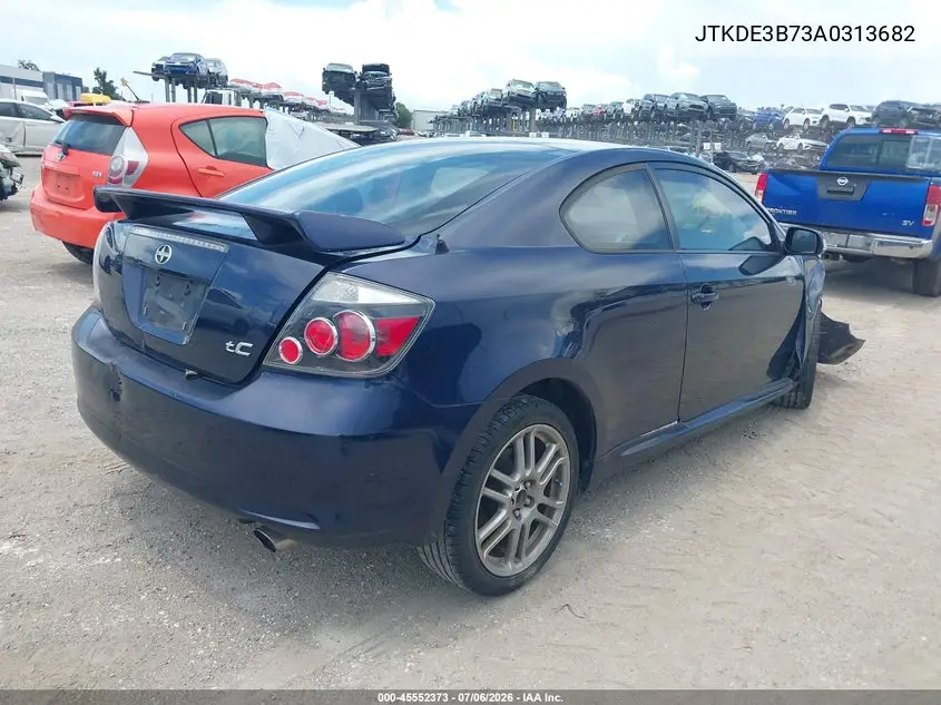 2010 Scion Tc VIN: JTKDE3B73A0313682 Lot: 45552373