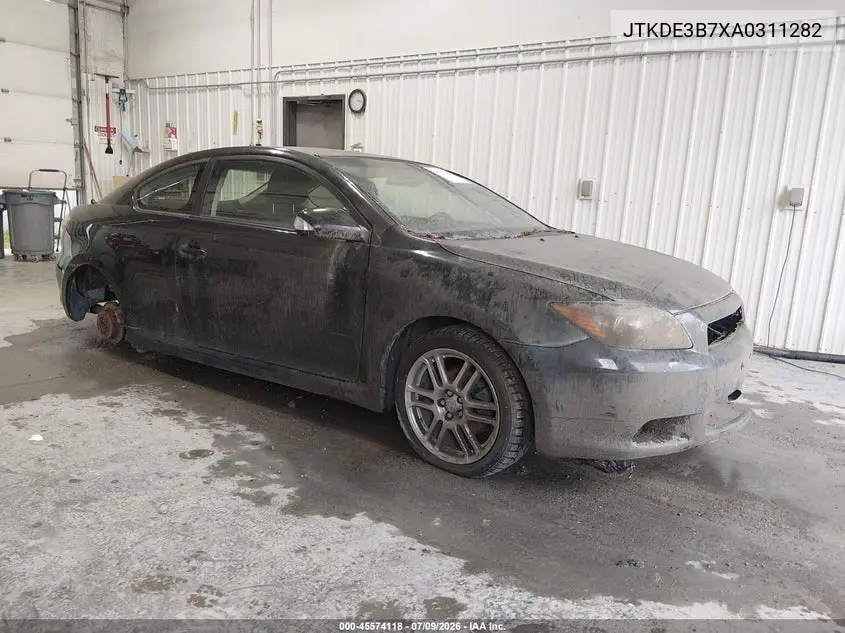 2010 Scion Tc VIN: JTKDE3B7XA0311282 Lot: 45574118