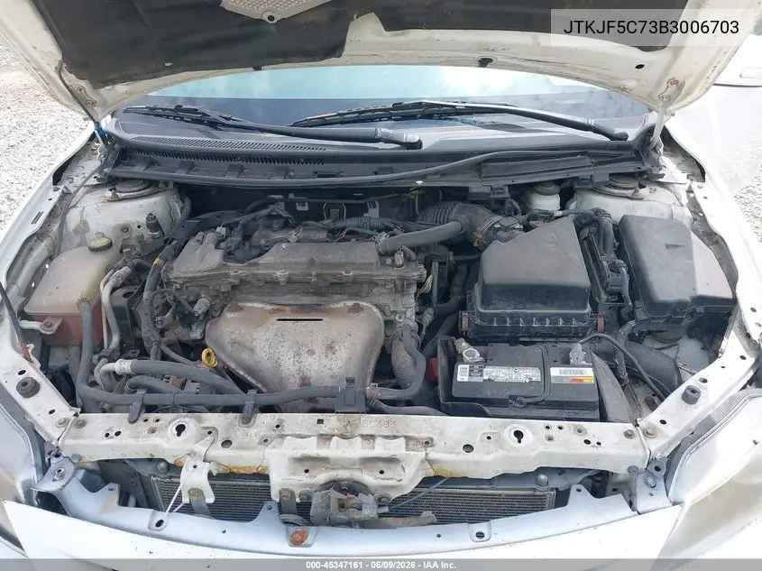 2011 Scion Tc VIN: JTKJF5C73B3006703 Lot: 45347161