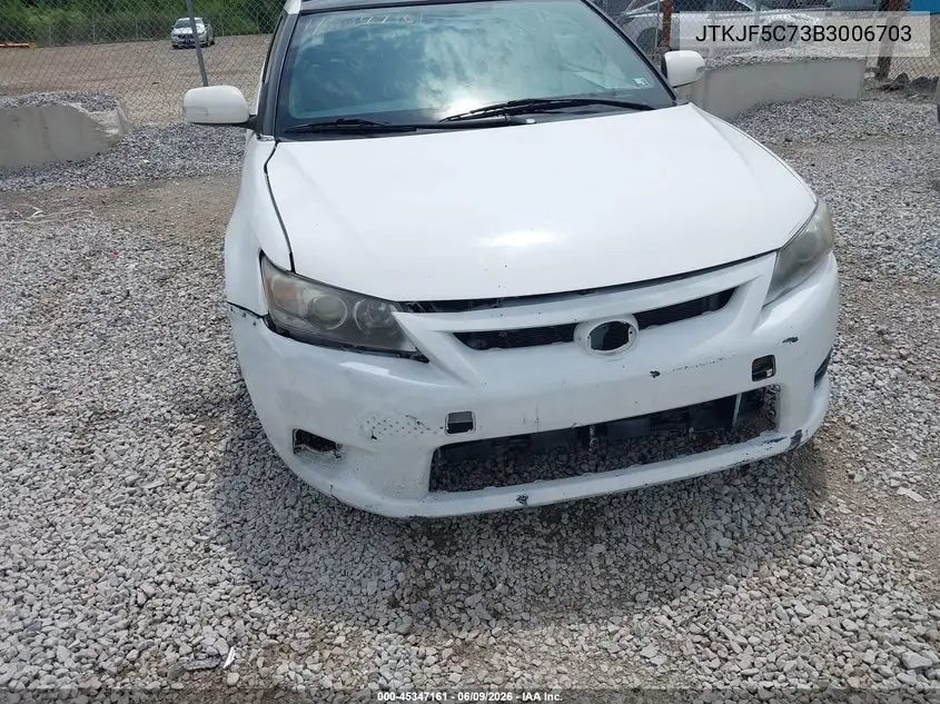 2011 Scion Tc VIN: JTKJF5C73B3006703 Lot: 45347161
