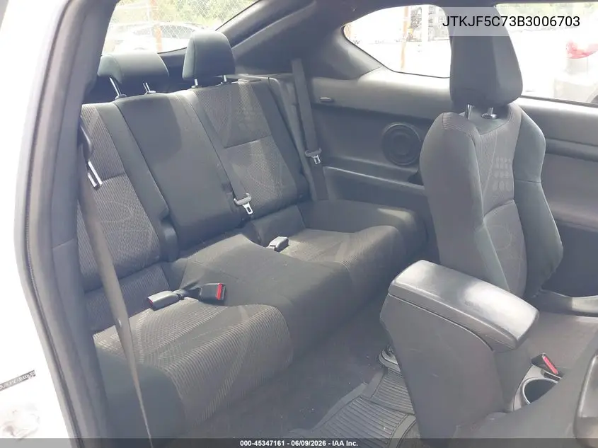 2011 Scion Tc VIN: JTKJF5C73B3006703 Lot: 45347161