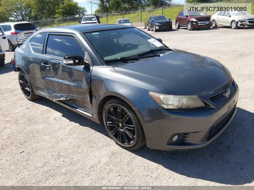 2011 Scion Tc VIN: JTKJF5C73B3019080 Lot: 45364461