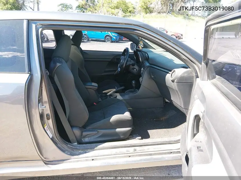 2011 Scion Tc VIN: JTKJF5C73B3019080 Lot: 45364461