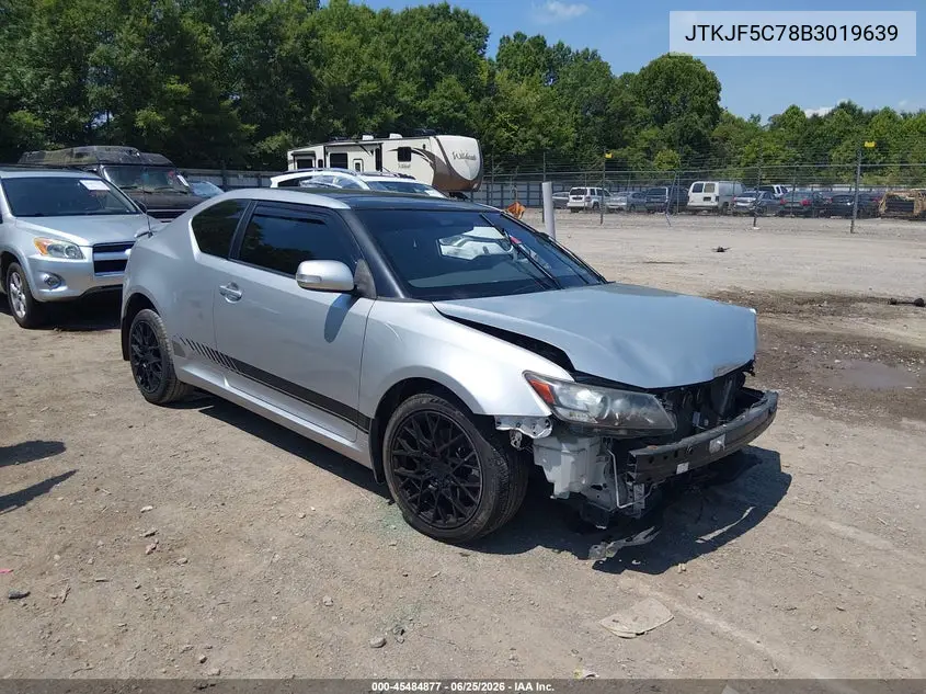 2011 Scion Tc VIN: JTKJF5C78B3019639 Lot: 45484877