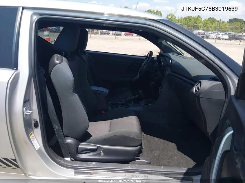 2011 Scion Tc VIN: JTKJF5C78B3019639 Lot: 45484877