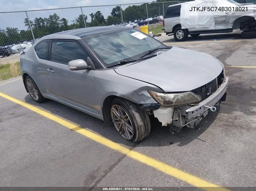 2011 Scion Tc VIN: JTKJF5C74B3018021 Lot: 45503611