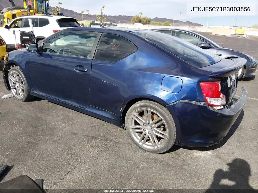 2011 Scion Tc VIN: JTKJF5C71B3003556 Lot: 45506834
