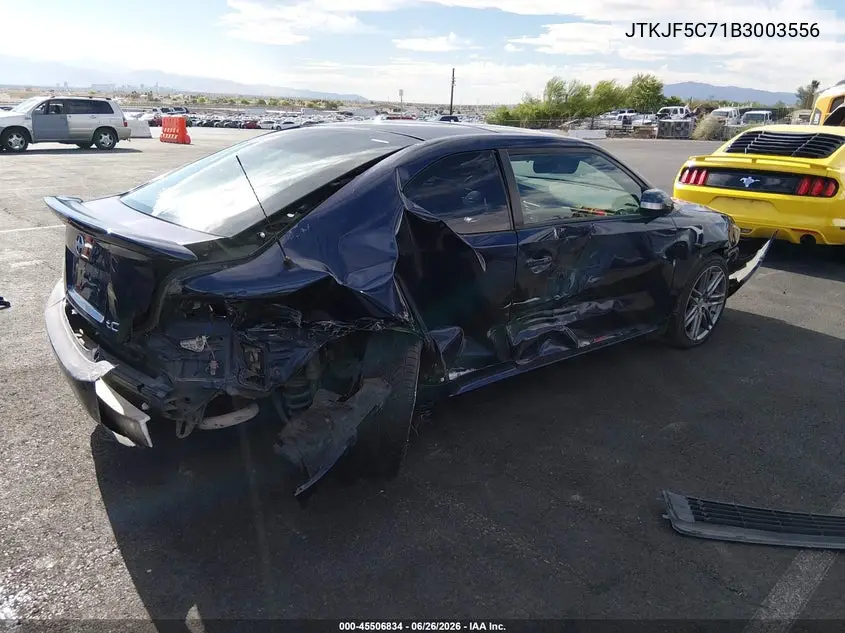 2011 Scion Tc VIN: JTKJF5C71B3003556 Lot: 45506834