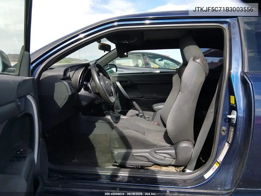 2011 Scion Tc VIN: JTKJF5C71B3003556 Lot: 45506834