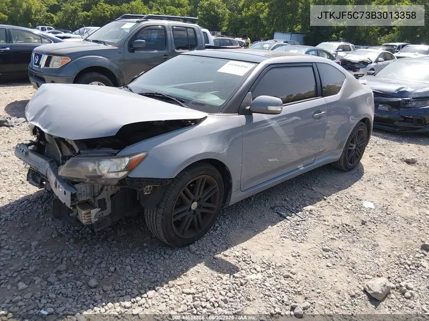2011 Scion Tc VIN: JTKJF5C73B3013358 Lot: 45506886