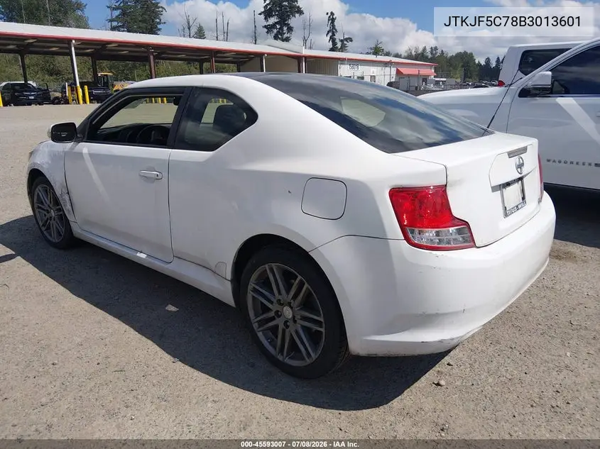 2011 Scion Tc VIN: JTKJF5C78B3013601 Lot: 45593007