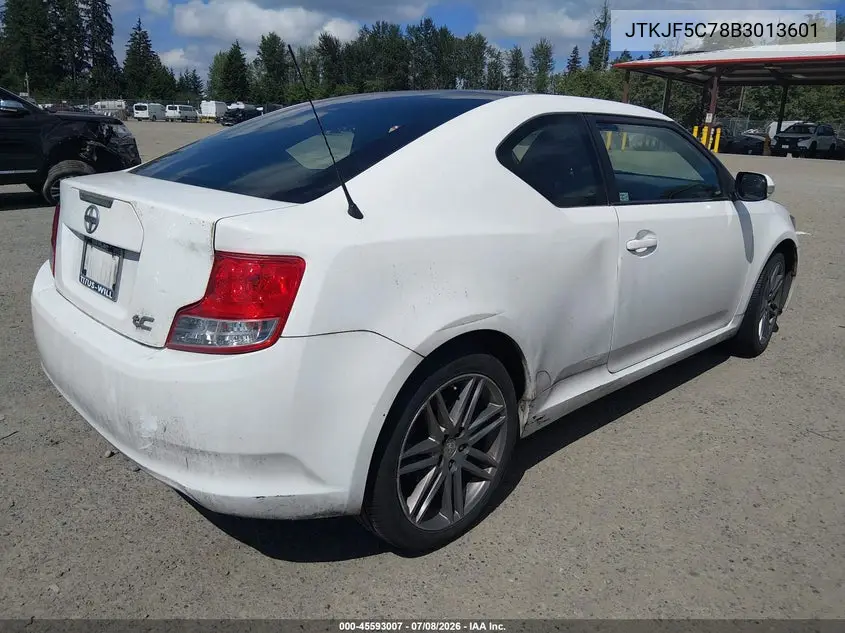 2011 Scion Tc VIN: JTKJF5C78B3013601 Lot: 45593007