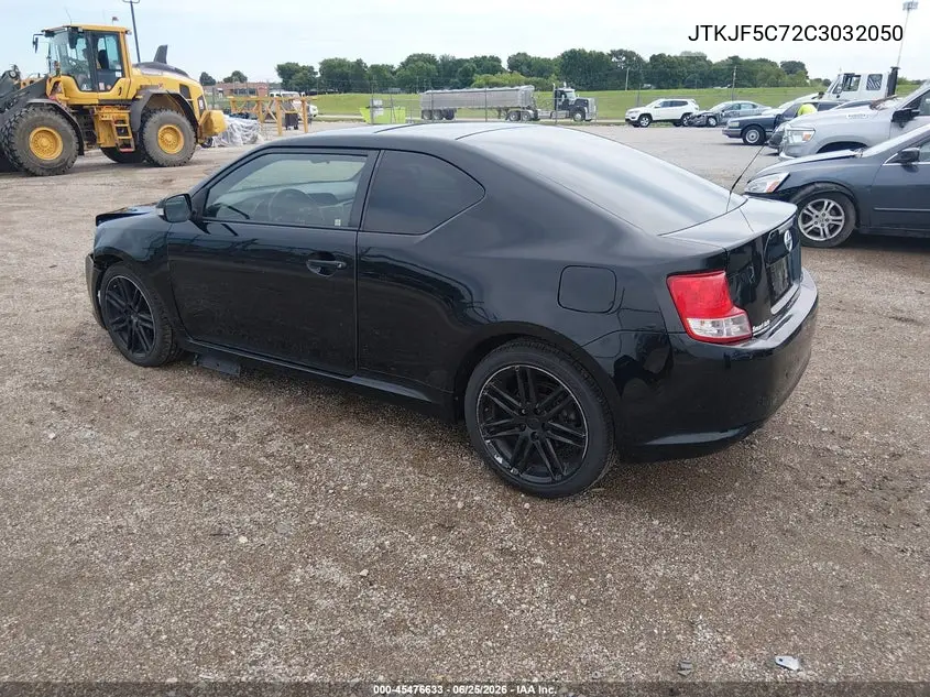 2012 Scion Tc VIN: JTKJF5C72C3032050 Lot: 45476633