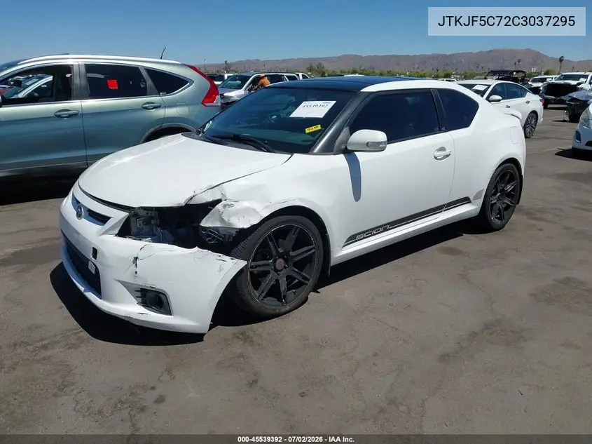 2012 Scion Tc VIN: JTKJF5C72C3037295 Lot: 45539392