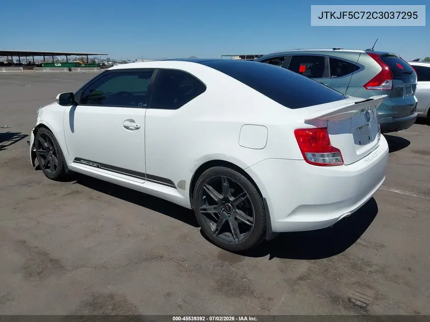 2012 Scion Tc VIN: JTKJF5C72C3037295 Lot: 45539392