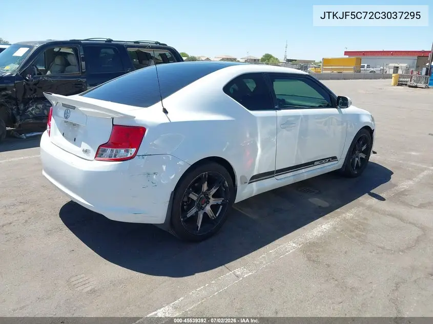 2012 Scion Tc VIN: JTKJF5C72C3037295 Lot: 45539392