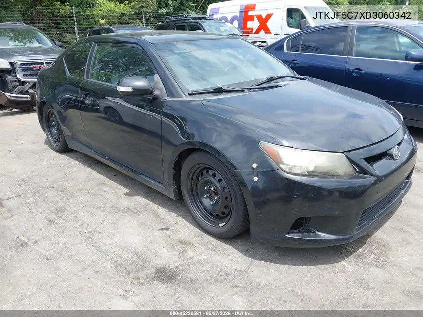 2013 Scion Tc VIN: JTKJF5C7XD3060342 Lot: 45230581