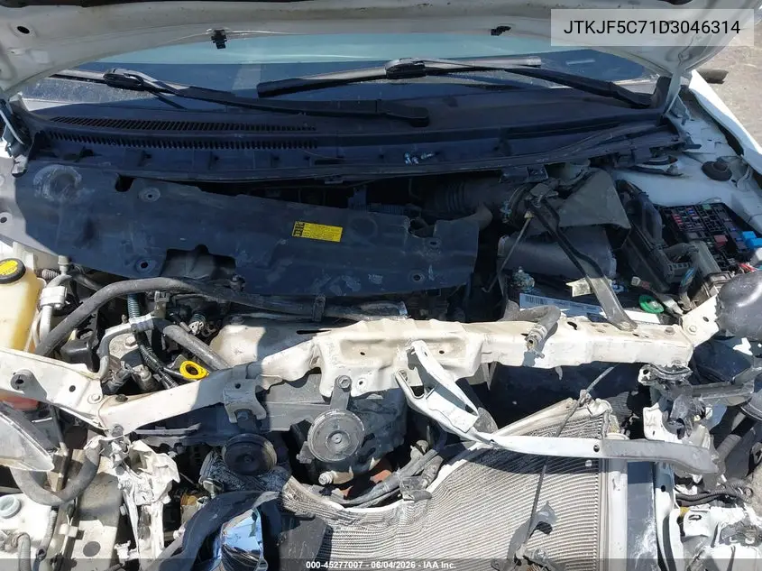 2013 Scion Tc VIN: JTKJF5C71D3046314 Lot: 45277007