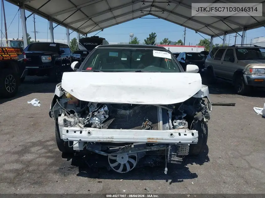 2013 Scion Tc VIN: JTKJF5C71D3046314 Lot: 45277007