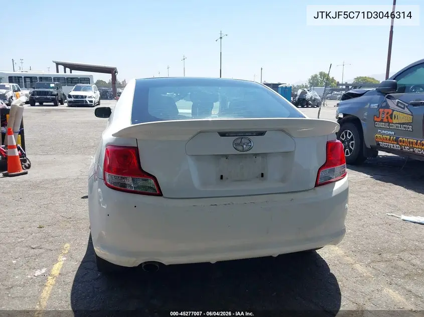 2013 Scion Tc VIN: JTKJF5C71D3046314 Lot: 45277007