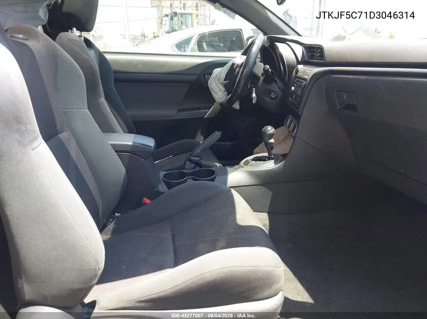 2013 Scion Tc VIN: JTKJF5C71D3046314 Lot: 45277007
